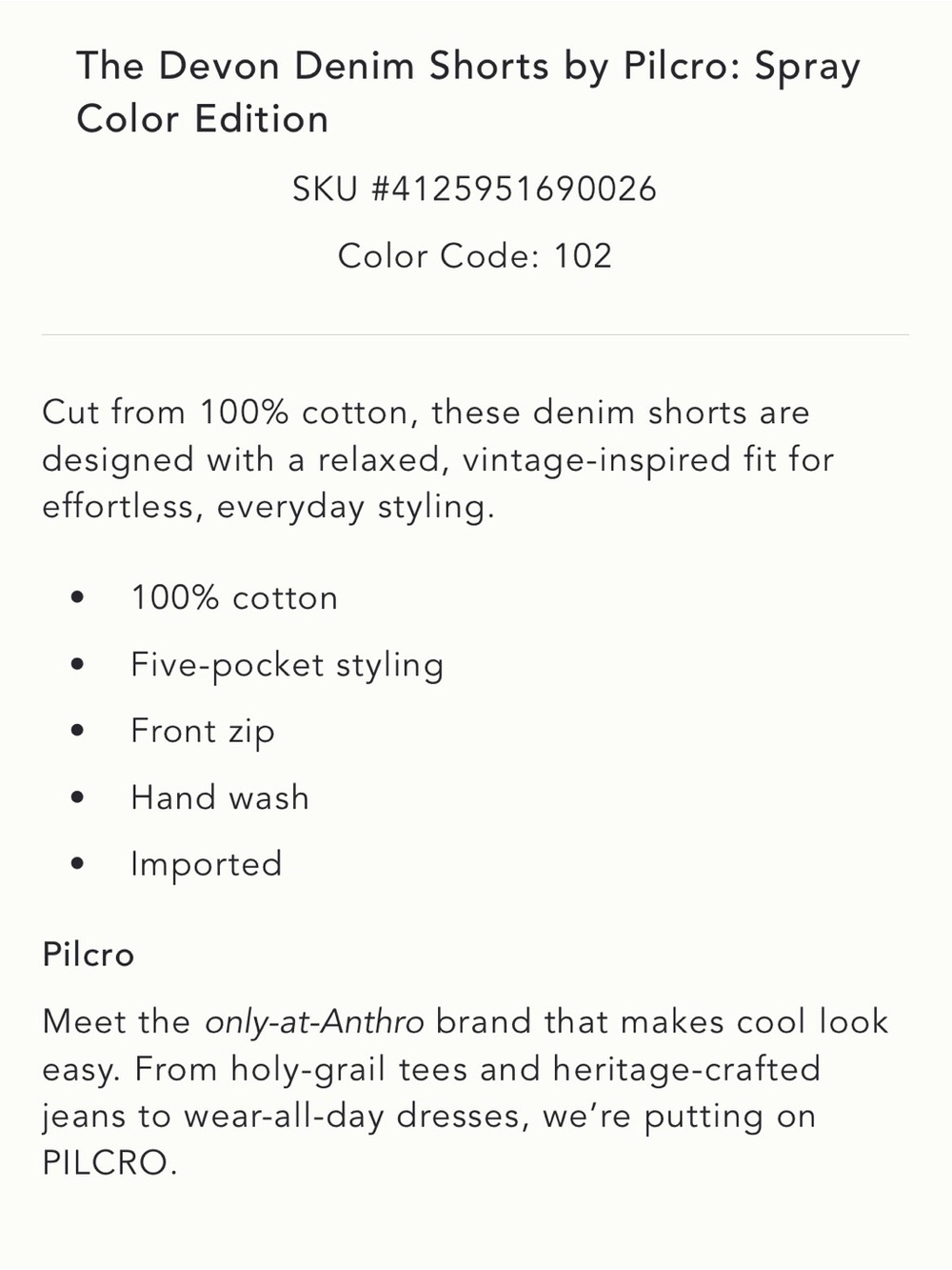 Anthropologie The Devon Denim Shorts by Pilcro: Spray Color Edition in Mint - Picture 8 of 8